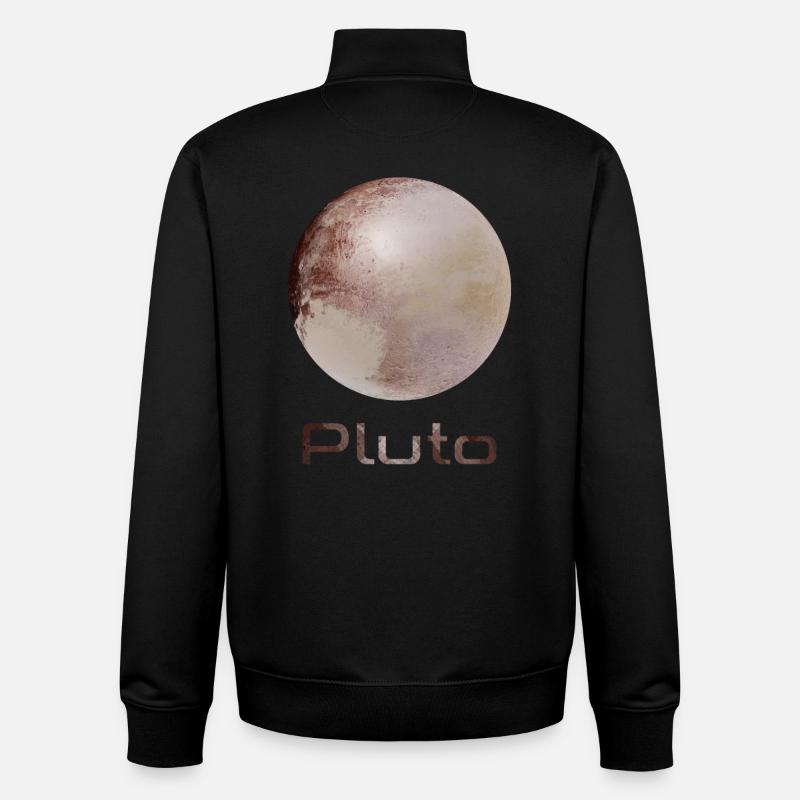 Pluto - Unisex Organic Zip Sweatshirt von Stanley/Stella - Schwarz