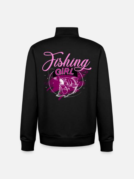 Pêcheur, pêche, pêcheur - Sweat zippé unisexe en coton bio Stanley/Stella - noir