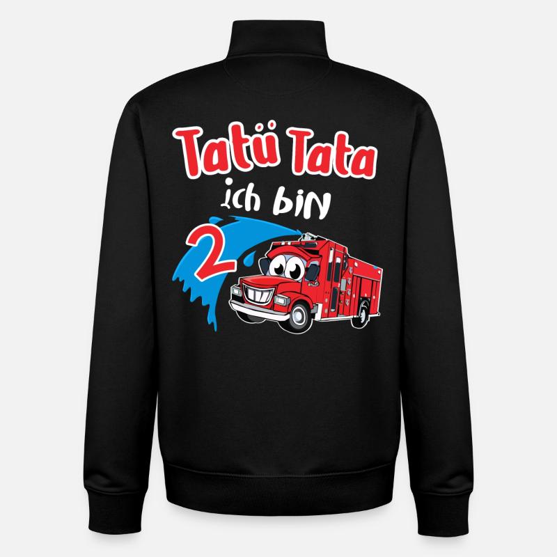 Tatü Tata Ich Bin 2 - Unisex Organic Zip Sweatshirt von Stanley/Stella - Schwarz