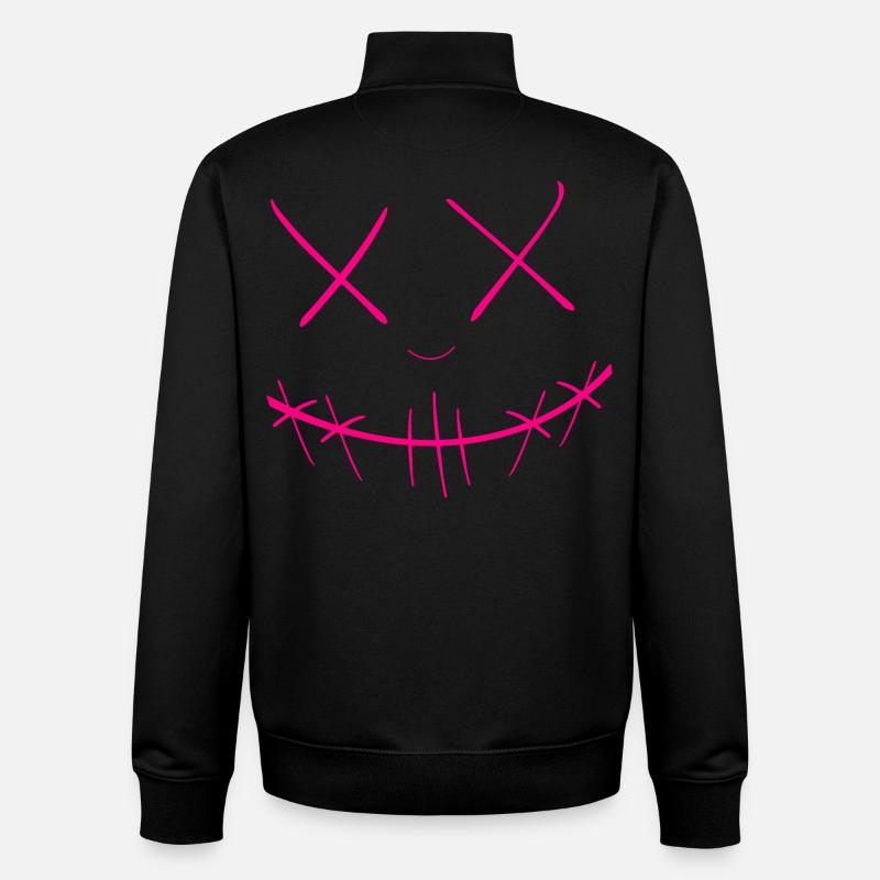 Face - Unisex Organic Zip Sweatshirt by Stanley/Stella - black