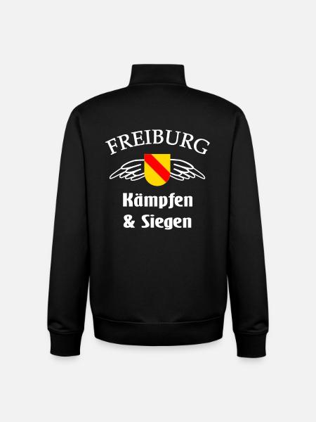 Freiburger - Unisex Organic Zip Sweatshirt von Stanley/Stella - Schwarz