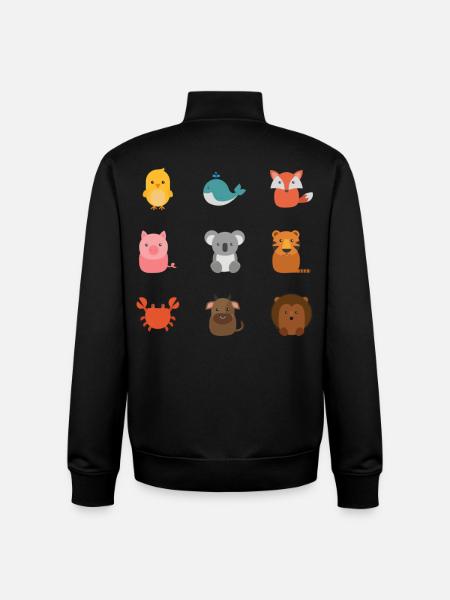 nature - Unisex Organic Zip Sweatshirt by Stanley/Stella - black