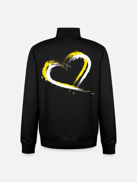 Vatican City - Unisex Organic Zip Sweatshirt by Stanley/Stella - black