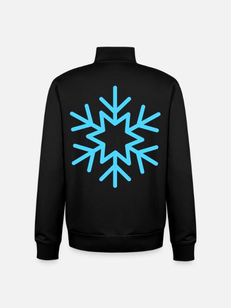 Noël - Sweat zippé unisexe en coton bio Stanley/Stella - noir