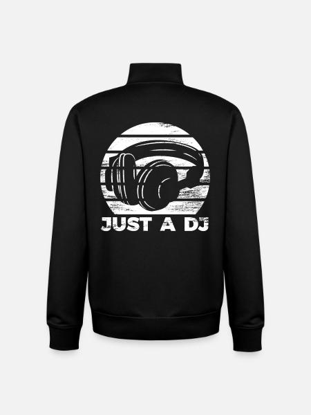 DJ - Unisex Organic Zip Sweatshirt von Stanley/Stella - Schwarz