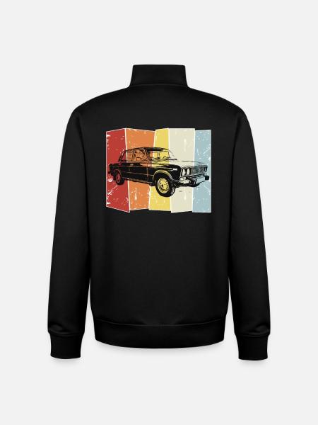 Lada Riva - Unisex Organic Zip Sweatshirt by Stanley/Stella - black