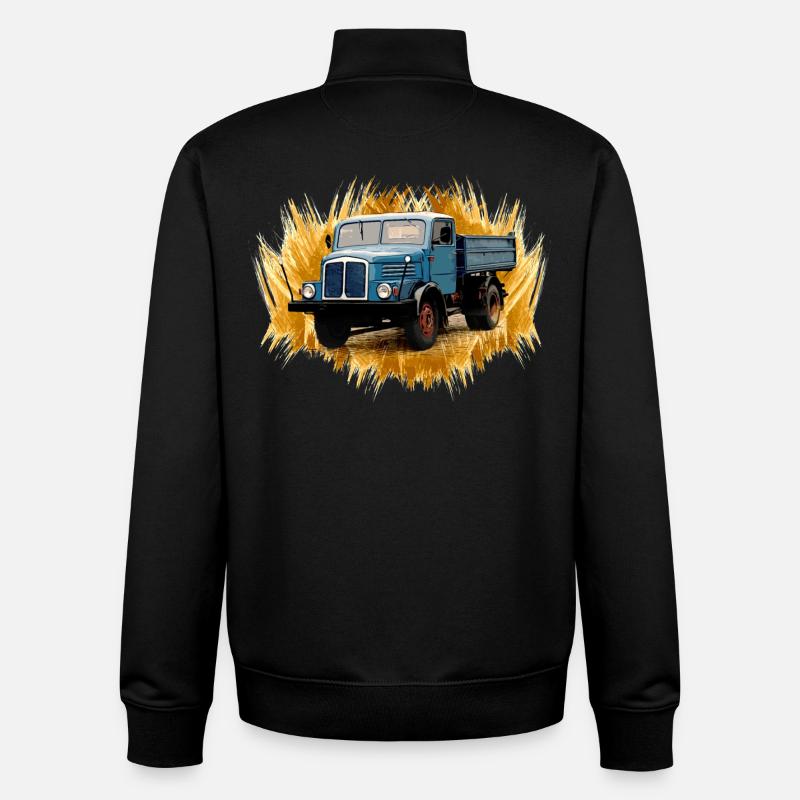 IFA S4000 - Sweat zippé unisexe en coton bio Stanley/Stella - noir