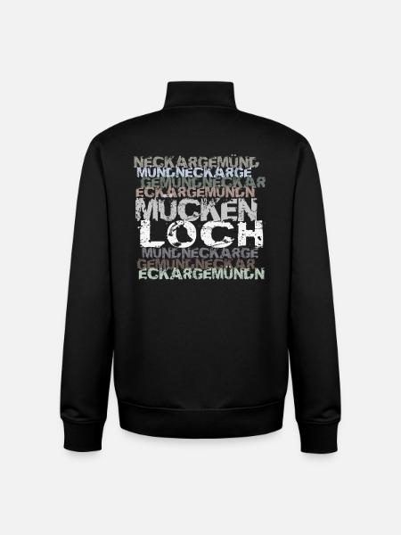 Neckargemünd - Mueckenloch - Unisex Organic Zip Sweatshirt von Stanley/Stella - Schwarz