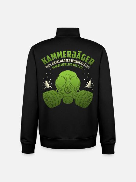 Kammerjäger - Unisex Organic Zip Sweatshirt von Stanley/Stella - Schwarz