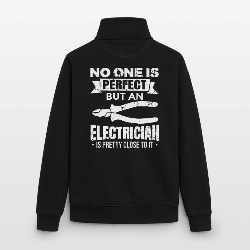 Electrical Engineer Witz Unisex Organic Zip Sweatshirt by Stanley/Stella