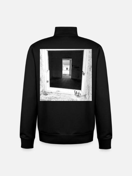 Fenster Nordspanien - Unisex Organic Zip Sweatshirt von Stanley/Stella - Schwarz