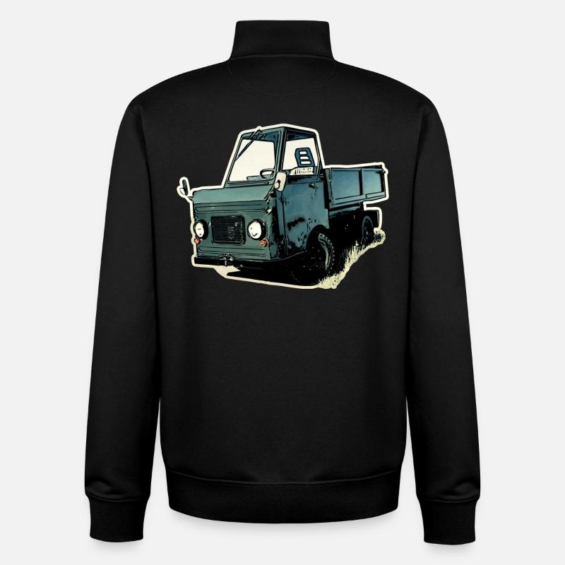 Multicar M22 - Unisex Organic Zip Sweatshirt von Stanley/Stella - Schwarz