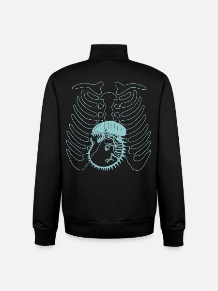 Das Monster in dir - Unisex Organic Zip Sweatshirt von Stanley/Stella - Schwarz