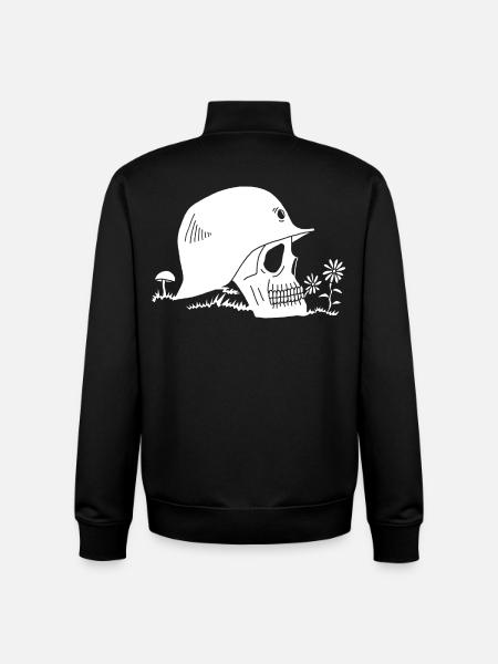 Ex-serviceman - Unisex Organic Zip Sweatshirt by Stanley/Stella - black