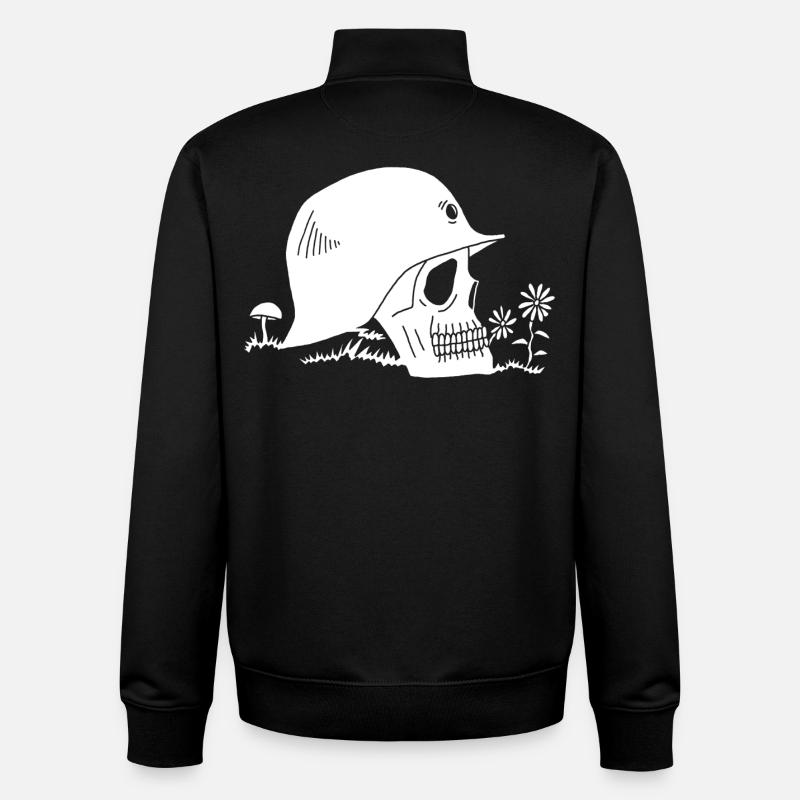 Ex-serviceman - Unisex Organic Zip Sweatshirt by Stanley/Stella - black