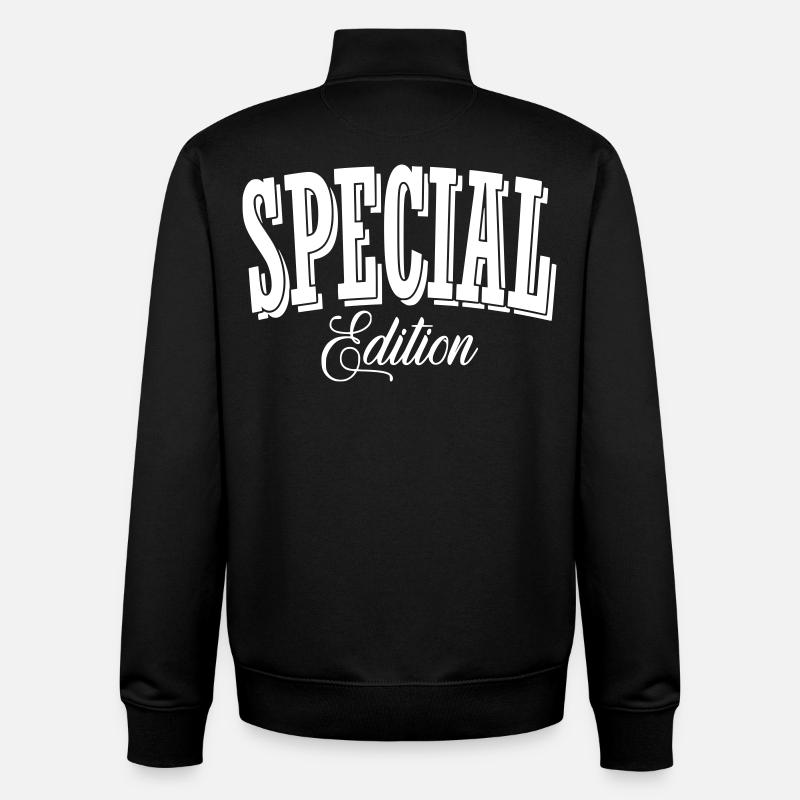 Special Edition Tuner Shirt - Unisex Organic Zip Sweatshirt by Stanley/Stella - black