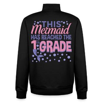 Meerjungfrau - Unisex Organic Zip Sweatshirt von Stanley/Stella - Schwarz - Hinten - AI Model Male 185 light (185cm)