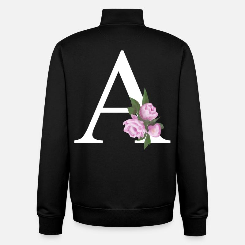 A - Unisex Organic Zip Sweatshirt von Stanley/Stella - Schwarz