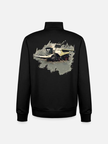 Maispflücker - Unisex Organic Zip Sweatshirt von Stanley/Stella - Schwarz