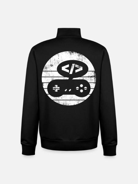 Game Developer - Unisex Organic Zip Sweatshirt by Stanley/Stella - black