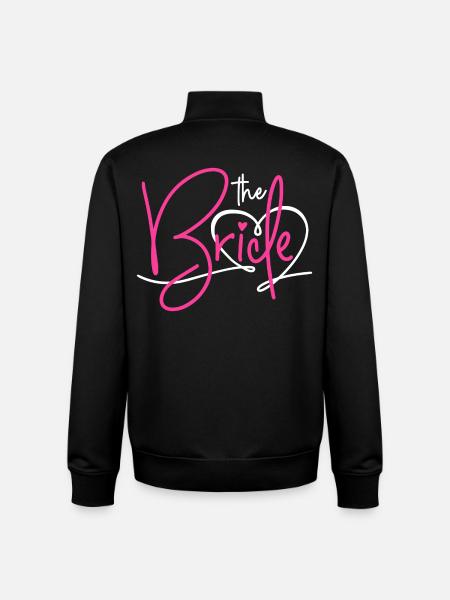 The bride - Unisex Organic Zip Sweatshirt von Stanley/Stella - Schwarz