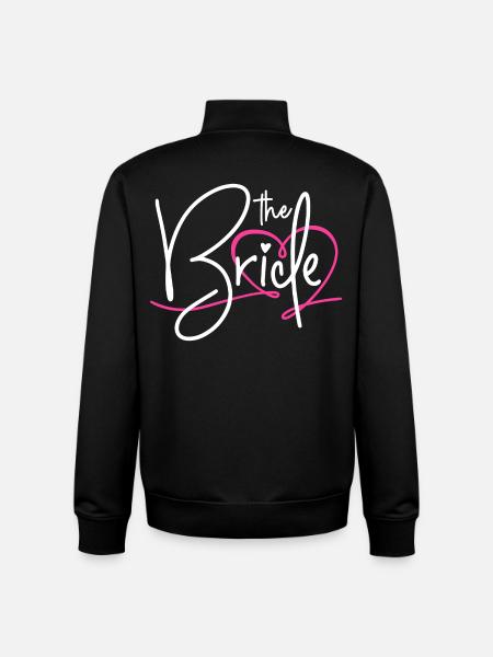 The bride - Unisex Organic Zip Sweatshirt von Stanley/Stella - Schwarz