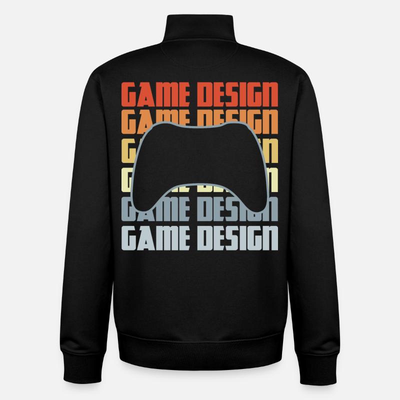 Game Dev - Unisex Organic Zip Sweatshirt von Stanley/Stella - Schwarz