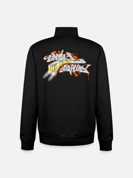Compétences urbaines - Sweat zippé unisexe en coton bio Stanley/Stella - noir