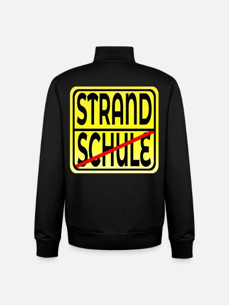 SCHULE ABSCHLUSS FERIENBEGINN - Unisex Organic Zip Sweatshirt von Stanley/Stella - Schwarz