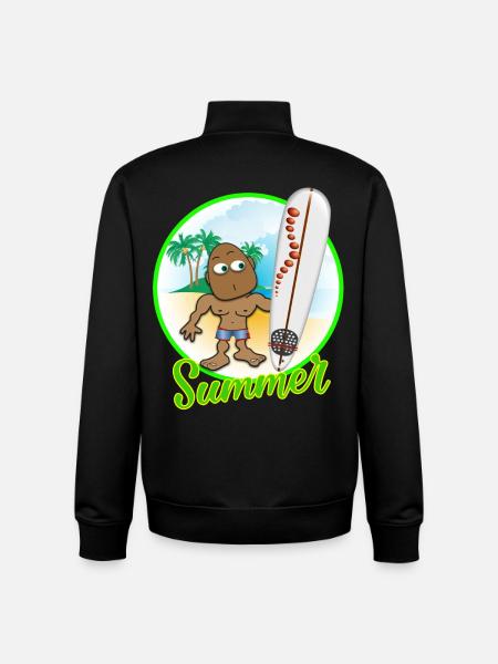 Summer 2023 - Unisex Organic Zip Sweatshirt by Stanley/Stella - black