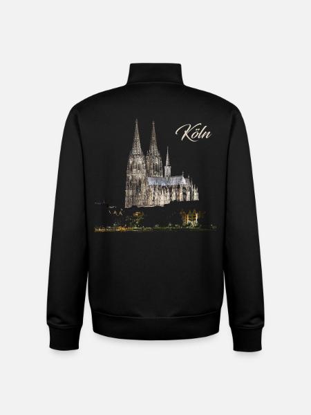 Köln - Unisex Organic Zip Sweatshirt von Stanley/Stella - Schwarz