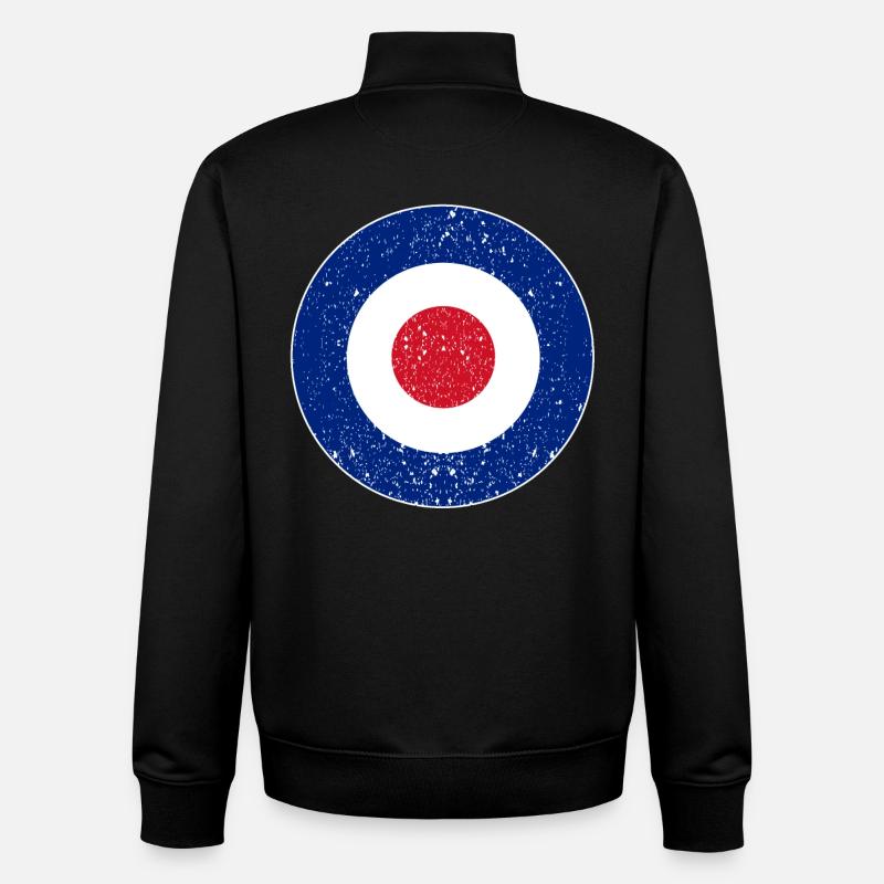 Rondell - Unisex Organic Zip Sweatshirt von Stanley/Stella - Schwarz