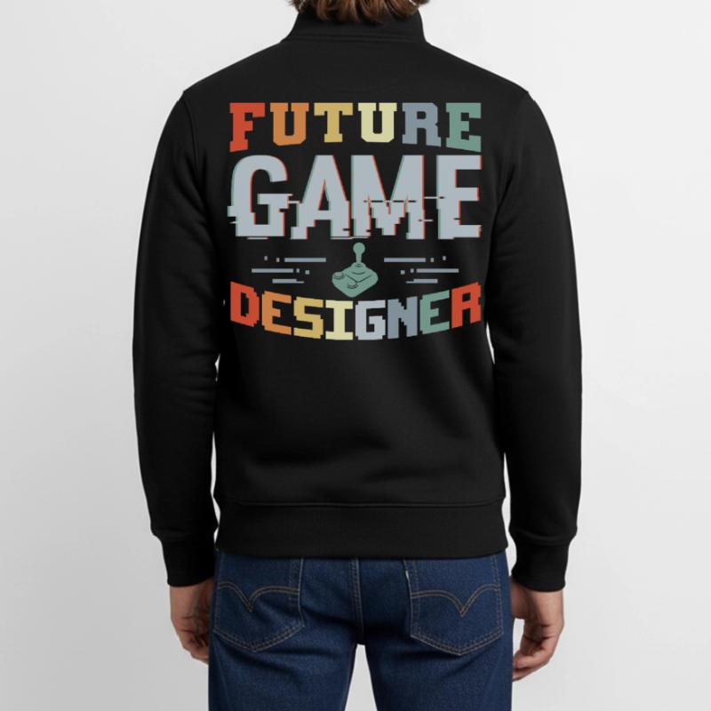 Future Game Developer Unisex Organic Zip Sweatshirt by Stanley/Stella