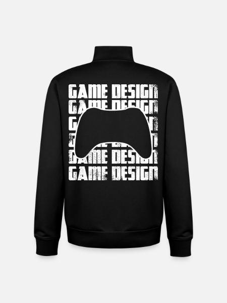 Game Designer - Unisex Organic Zip Sweatshirt by Stanley/Stella - black