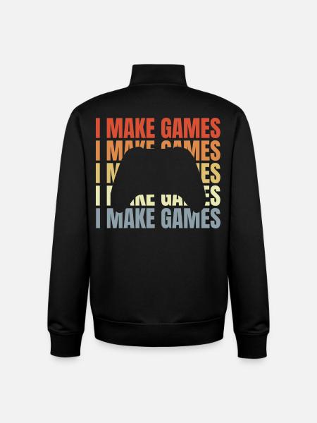 Game Developer Saying - Unisex Organic Zip Sweatshirt by Stanley/Stella - black
