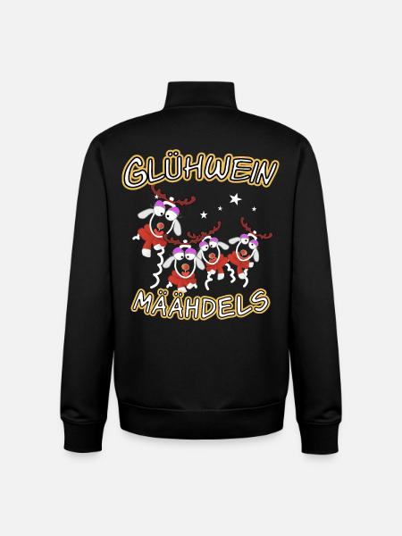 Glühwein Mädels - Unisex Organic Zip Sweatshirt von Stanley/Stella - Schwarz