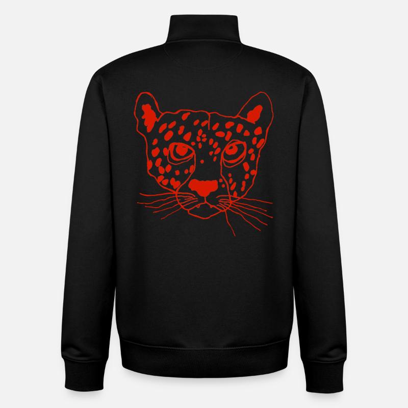 Leff Jeopardy - Unisex Organic Zip Sweatshirt by Stanley/Stella - black