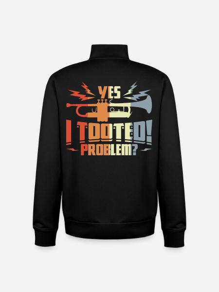 Quote Trumpeter - Unisex Organic Zip Sweatshirt by Stanley/Stella - black