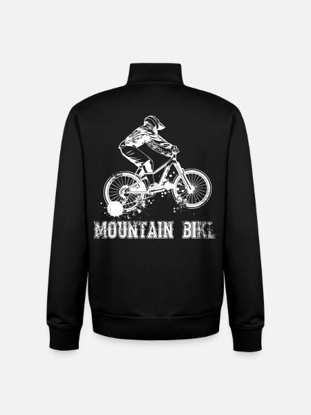 VTT - Sweat zippé unisexe en coton bio Stanley/Stella - noir