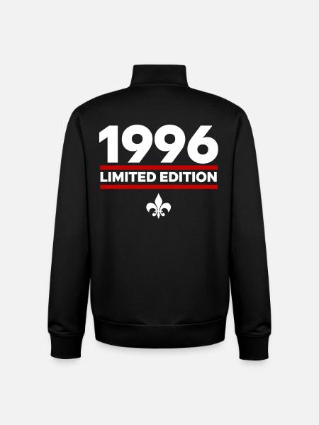 1996 Limited Edition - Unisex Organic Zip Sweatshirt by Stanley/Stella - black