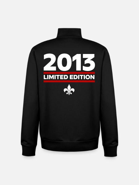 2013 Limited Edition - Unisex Organic Zip Sweatshirt by Stanley/Stella - black