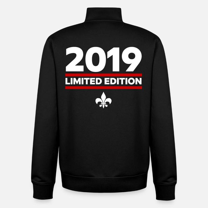 2019 Limited Edition - Unisex Organic Zip Sweatshirt von Stanley/Stella - Schwarz
