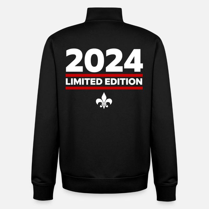 2024 Limited Edition - Unisex Organic Zip Sweatshirt von Stanley/Stella - Schwarz