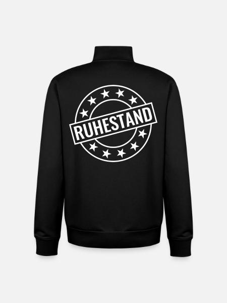 Ruhestand - Unisex Organic Zip Sweatshirt von Stanley/Stella - Schwarz