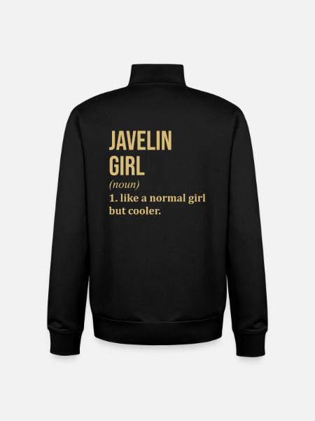 javelot - Sweat zippé unisexe en coton bio Stanley/Stella - noir