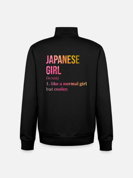 Japan - Unisex Organic Zip Sweatshirt by Stanley/Stella - black