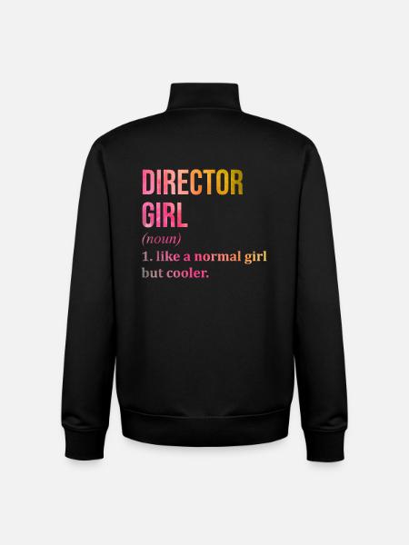 Direktor Regisseur - Unisex Organic Zip Sweatshirt von Stanley/Stella - Schwarz