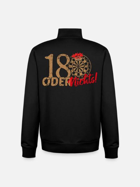 Dart 180 - Unisex Organic Zip Sweatshirt von Stanley/Stella - Schwarz
