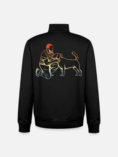 Tierarzt - Unisex Organic Zip Sweatshirt von Stanley/Stella - Schwarz