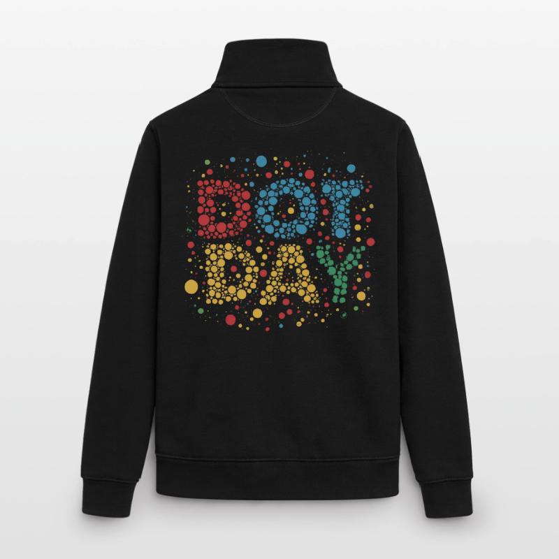 DOT DAY Unisex Organic Zip Sweatshirt by Stanley/Stella